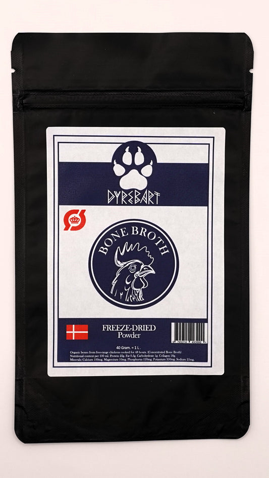 Bone Broth Pulver - Økologisk Kylling - 50 gram