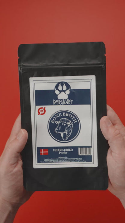 Bone Broth Pulver - Økologisk Lam - 50 gram